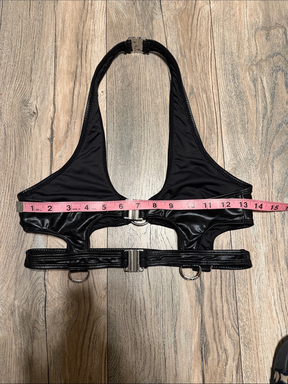 Killstar Black Halter Crop Top - Picture 5 of 5
